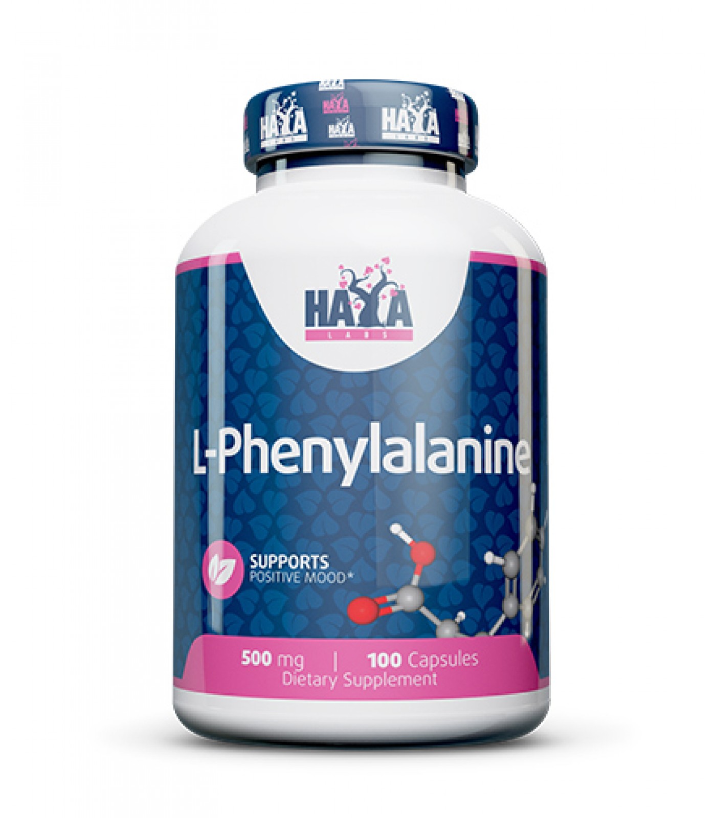 HAYA LABS L-Phenylalanine 500mg / 100 Caps